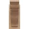 Ekena Millwork 5 1/2-in W x 12-in D x 12-in H Funston Trad Rough Cedar Woodgrain TimberThane Outlooker, Primed Tan OUTUR055X12X12FST04RCPR - alternate 5